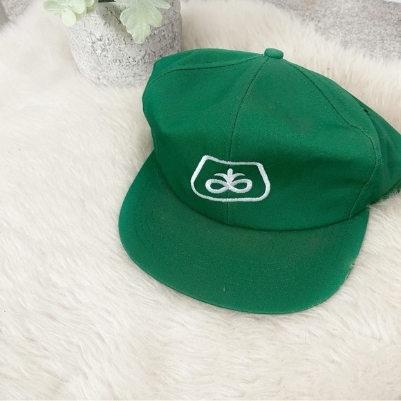 Vintage Green Pioneer Seed Trucker Hat - Picture 1 of 4